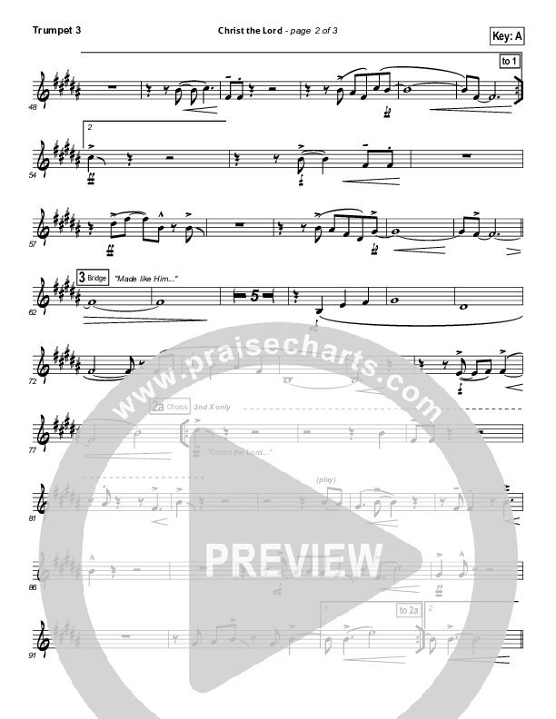 Christ The Lord Trumpet 3 (Paul Baloche)