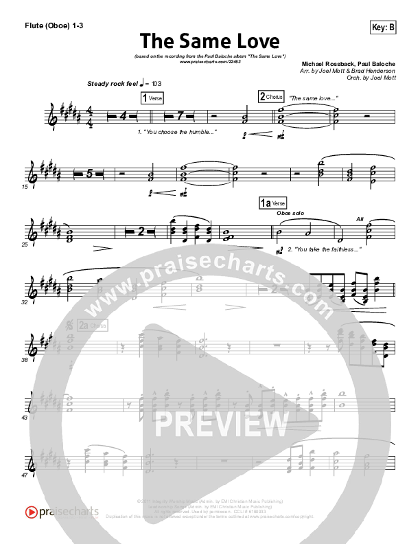 The Same Love Wind Pack (Paul Baloche)