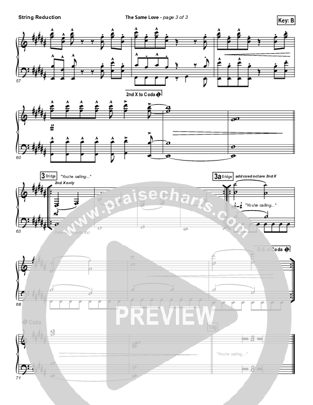 The Same Love String Pack (Paul Baloche)