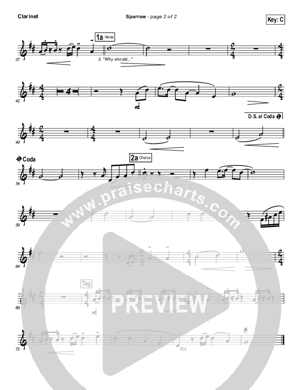 Sparrow Clarinet (Audrey Assad)