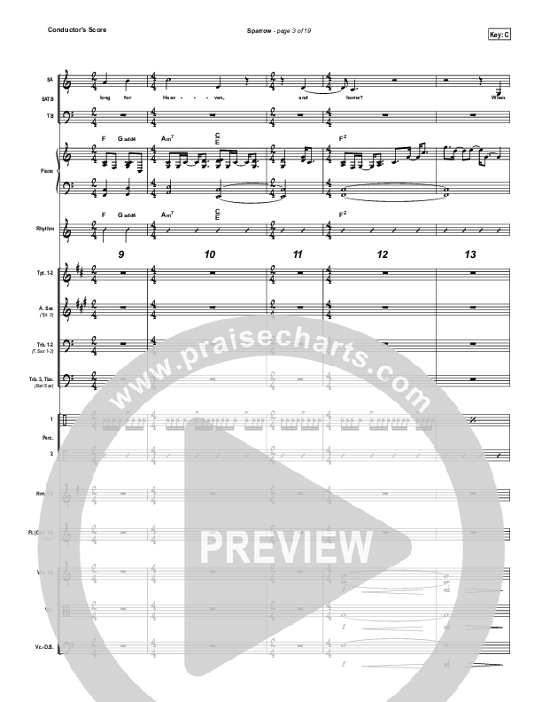 Sparrow Conductor's Score (Audrey Assad)