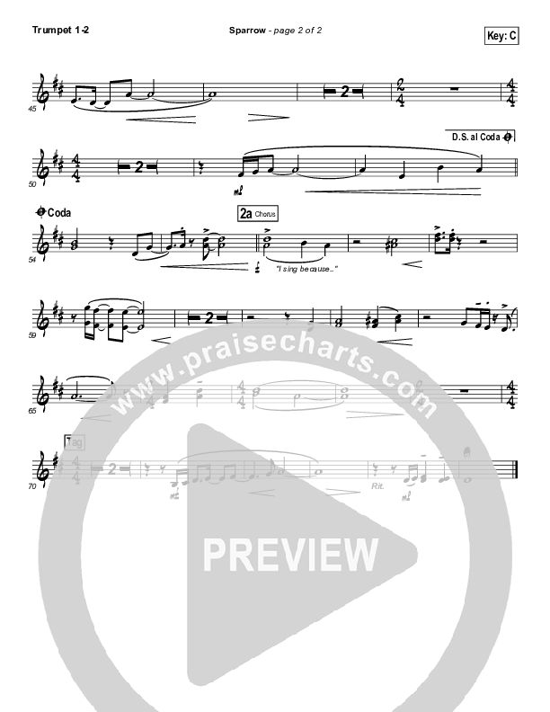 Sparrow Trumpet 1,2 (Audrey Assad)