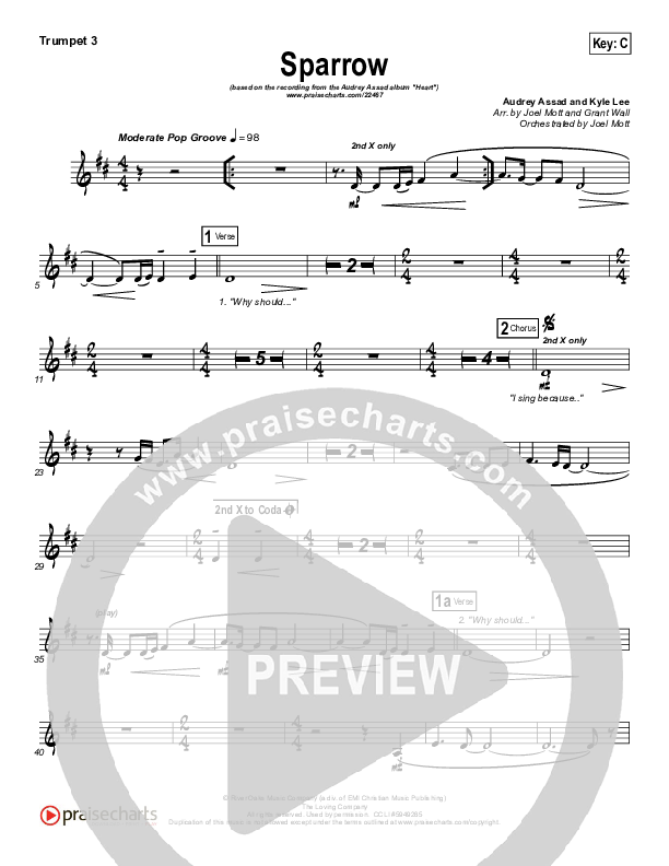 Sparrow Trumpet 3 (Audrey Assad)