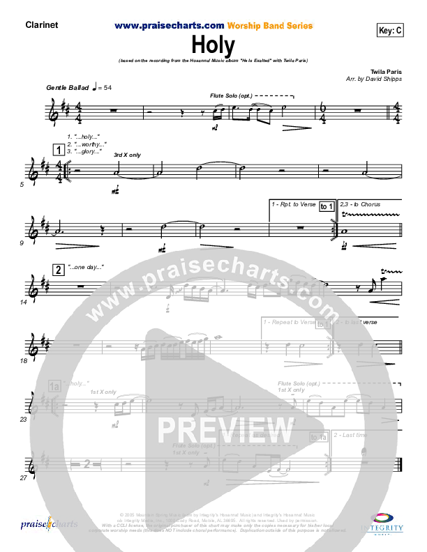 Holy Wind Pack (Twila Paris)