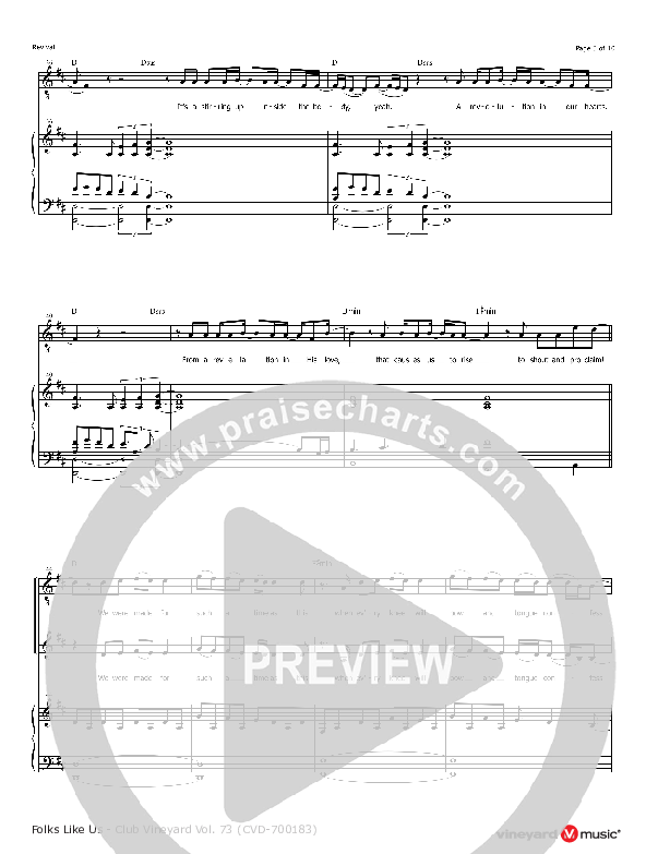 Revival Lead & Piano (Vineyard Worship)