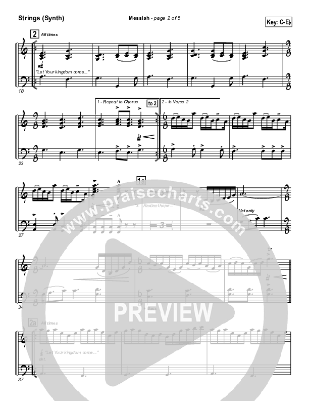 Messiah Synth Strings (Twila Paris)