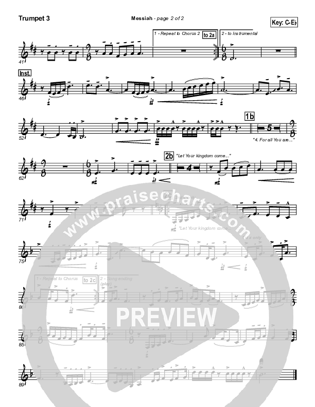 Messiah Trumpet 3 (Twila Paris)