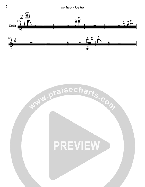 I Am Ready Alto Sax (David Arivett)