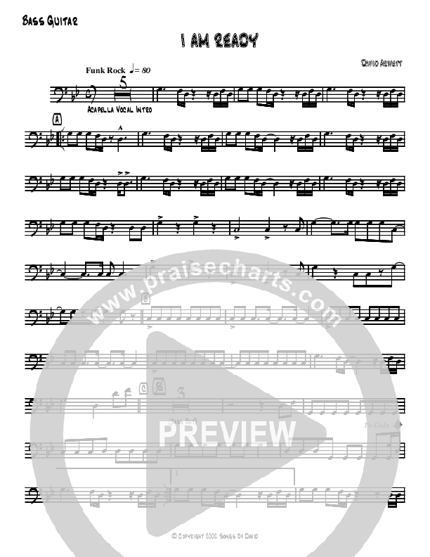 I Am Ready Bass Guitar (David Arivett)