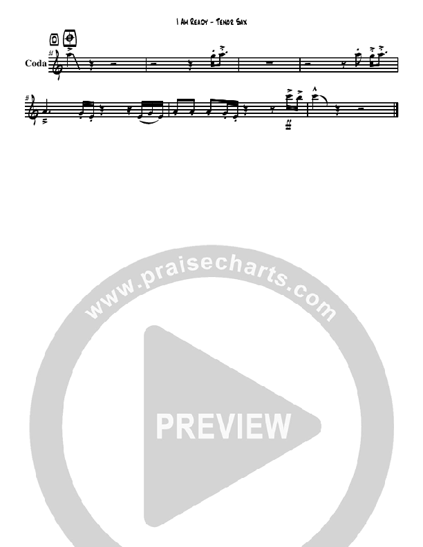 I Am Ready Tenor Sax 2 (David Arivett)