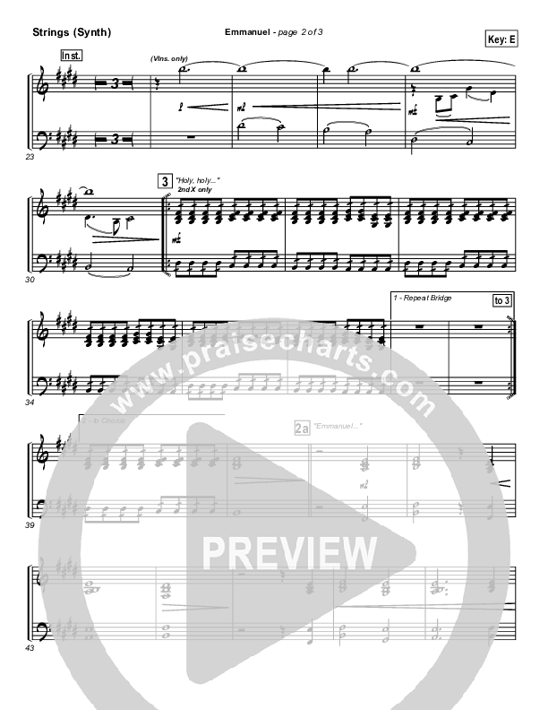 Emmanuel Synth Strings (Hillsong Worship)