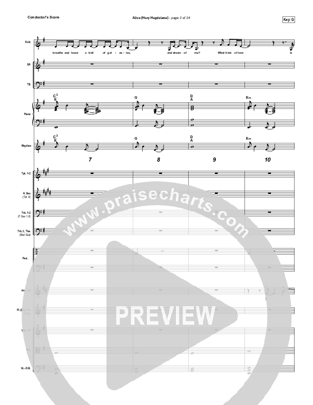 Alive (Mary Magdalene) Orchestration (Natalie Grant)