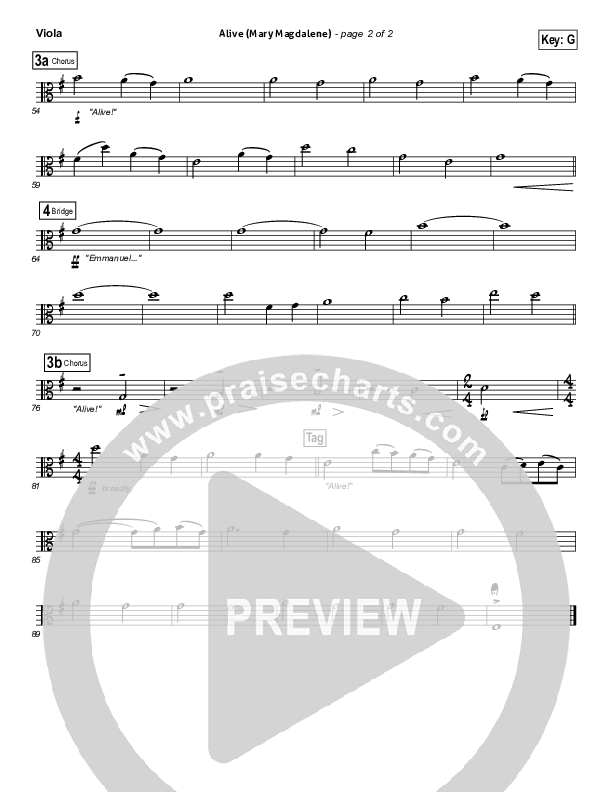 Alive (Mary Magdalene) Viola (Natalie Grant)