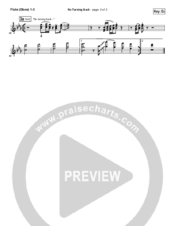 No Turning Back Wind Pack (Passion / Chris Tomlin)