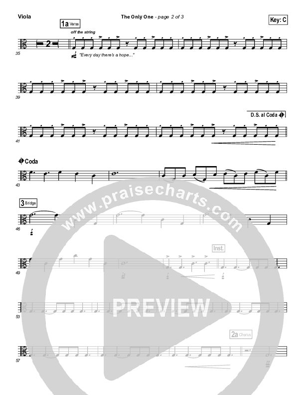 The Only One Viola (Passion / Chris Tomlin)