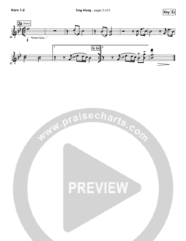 Sing Along French Horn 1/2 (Passion / Christy Nockels)