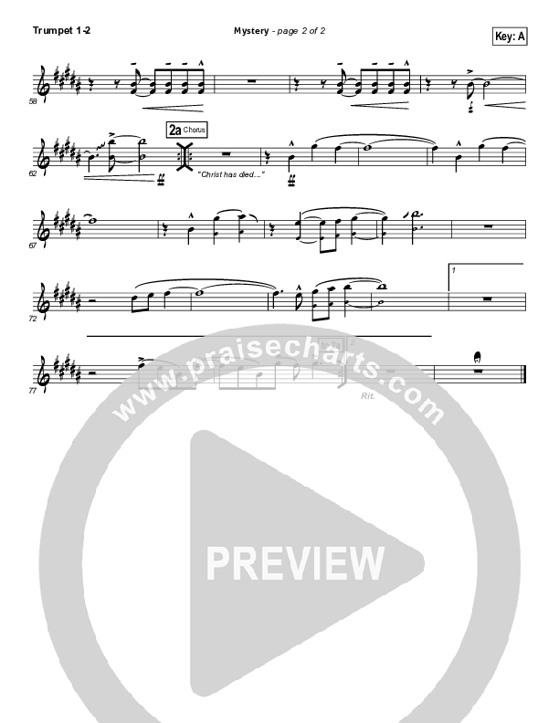 Mystery Trumpet 1,2 (Passion / Charlie Hall)