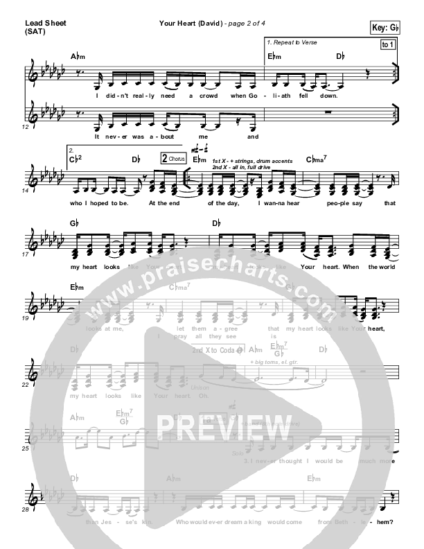 Your Heart (David) Lead (SAT) (Chris Tomlin)