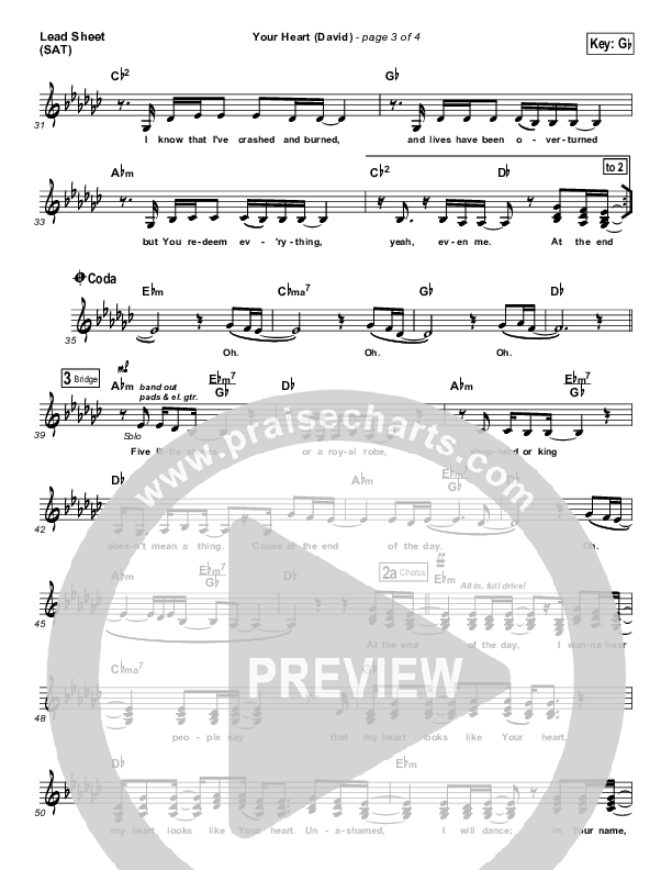 Your Heart (David) Lead (SAT) (Chris Tomlin)