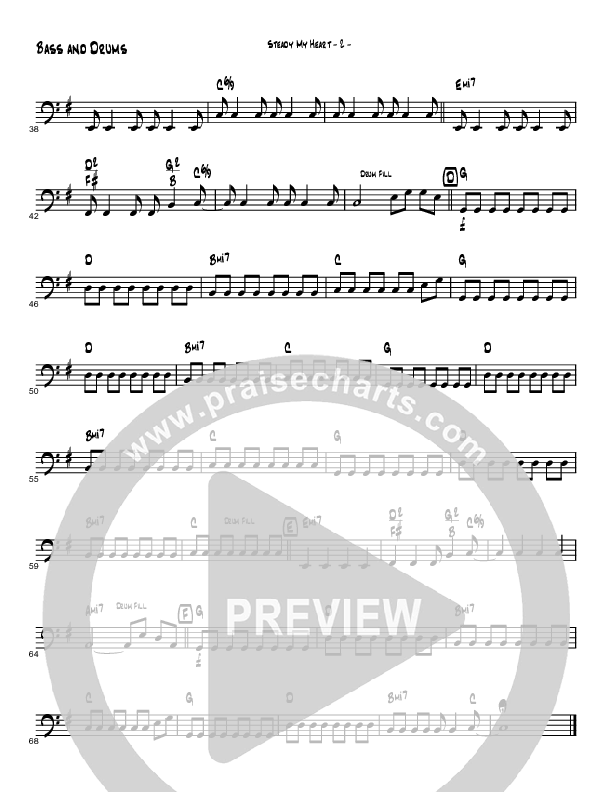 Steady My Heart Bass Guitar (Brad Henderson)