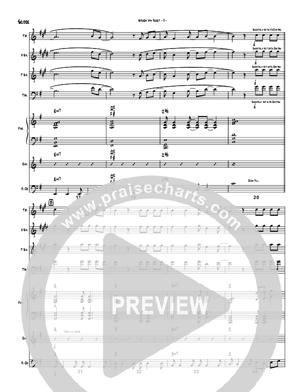 Steady My Heart Conductor's Score (Brad Henderson)