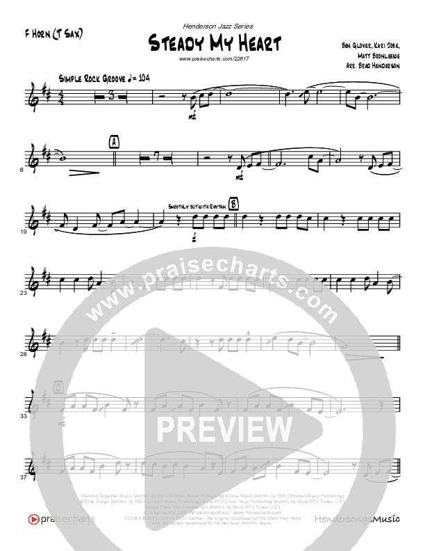 Steady My Heart French Horn (Brad Henderson)