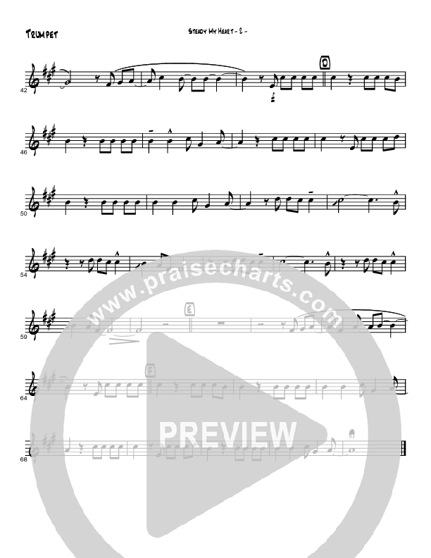 Steady My Heart Trumpet (Brad Henderson)