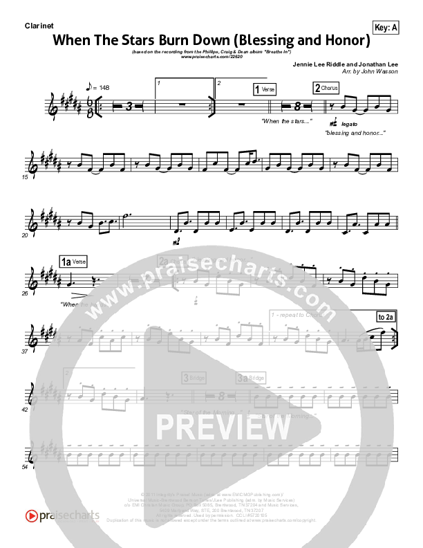 When The Stars Burn Down Wind Pack (Phillips Craig & Dean)