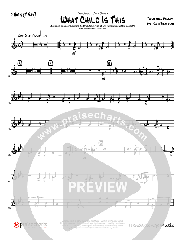 What Child Is This (Instrumental) French Horn (Brad Henderson)