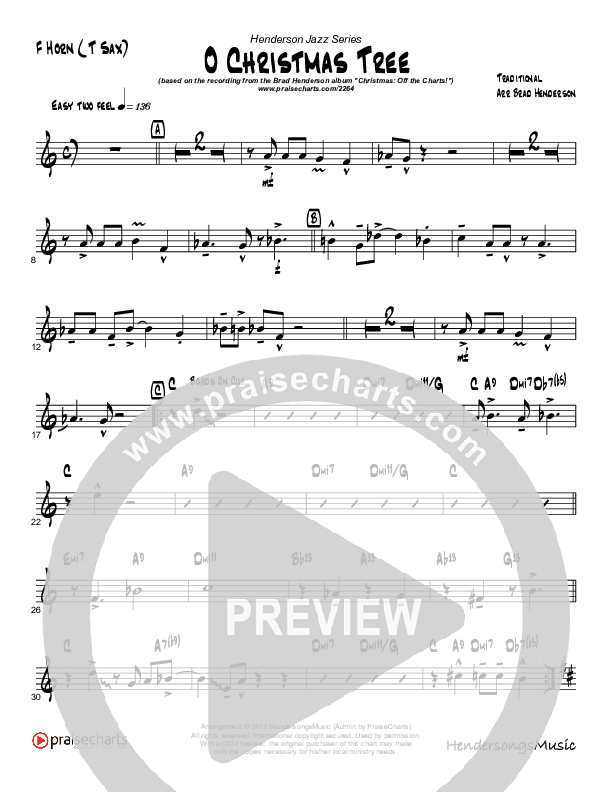 O Christmas Tree (Instrumental) French Horn (Brad Henderson)