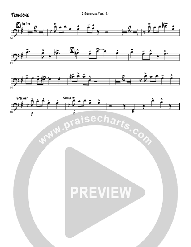 O Christmas Tree (Instrumental) Trombone (Brad Henderson)