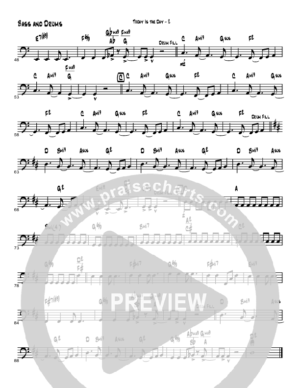 Today Is The Day (Instrumental) Drum Set (Brad Henderson)