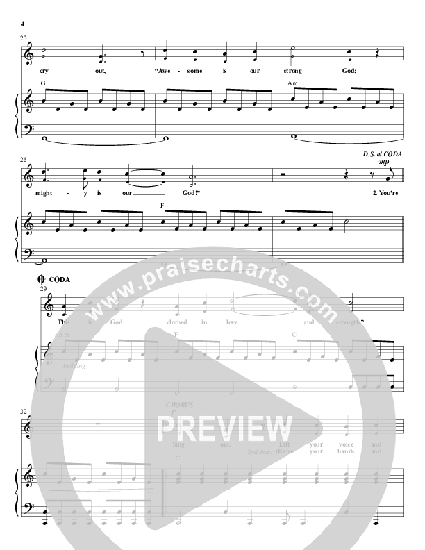 Strong God Lead & Piano (Desperation Band)