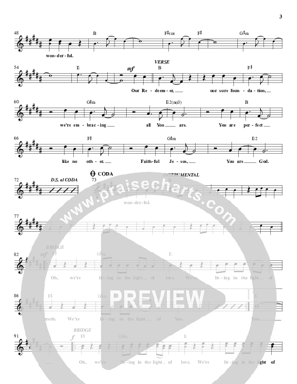 Wonderful Lead Sheet (Desperation Band)