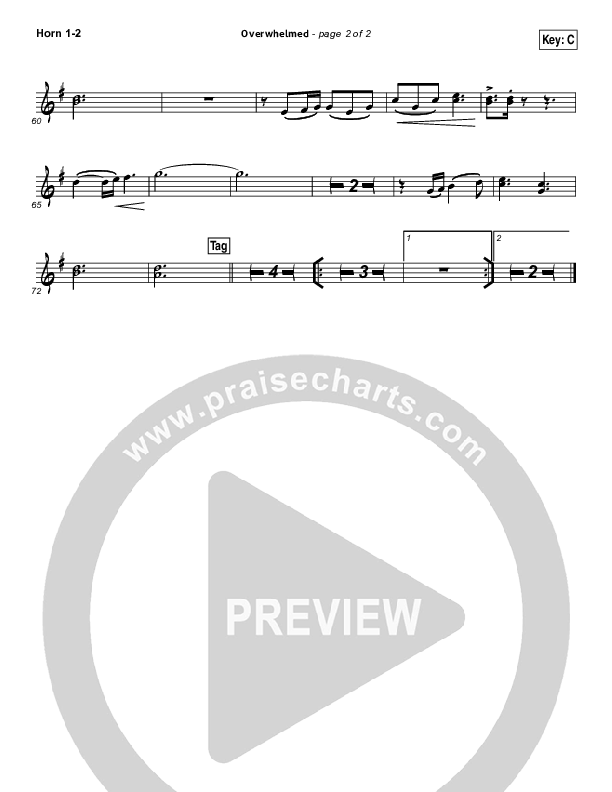 Overwhelmed Brass Pack (Big Daddy Weave)