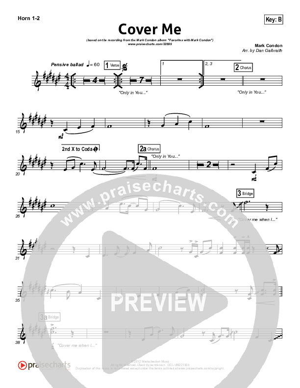 Cover Me Brass Pack (Mark Condon)