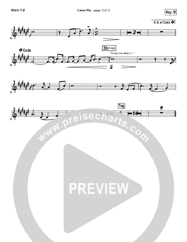 Cover Me French Horn 1/2 (Mark Condon)