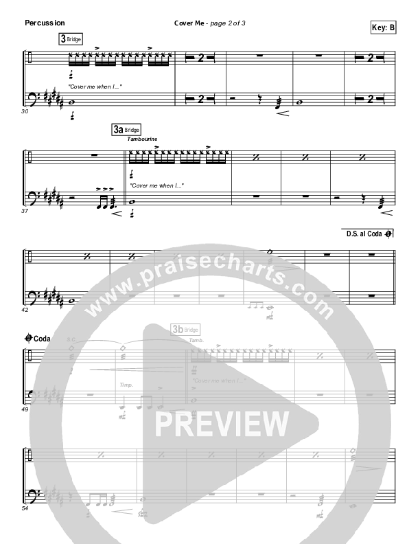 Cover Me Percussion (Mark Condon)