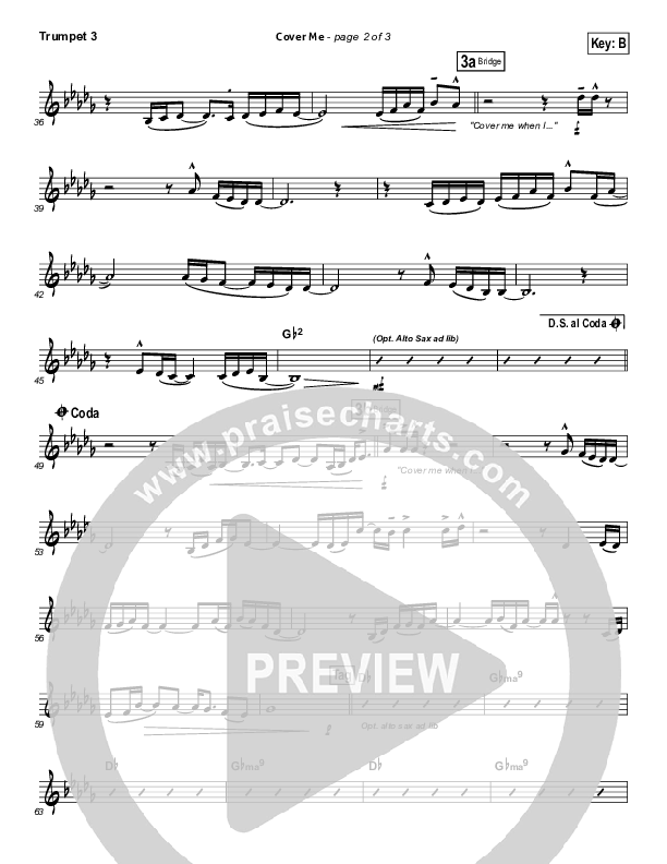 Cover Me Trumpet 3 (Mark Condon)