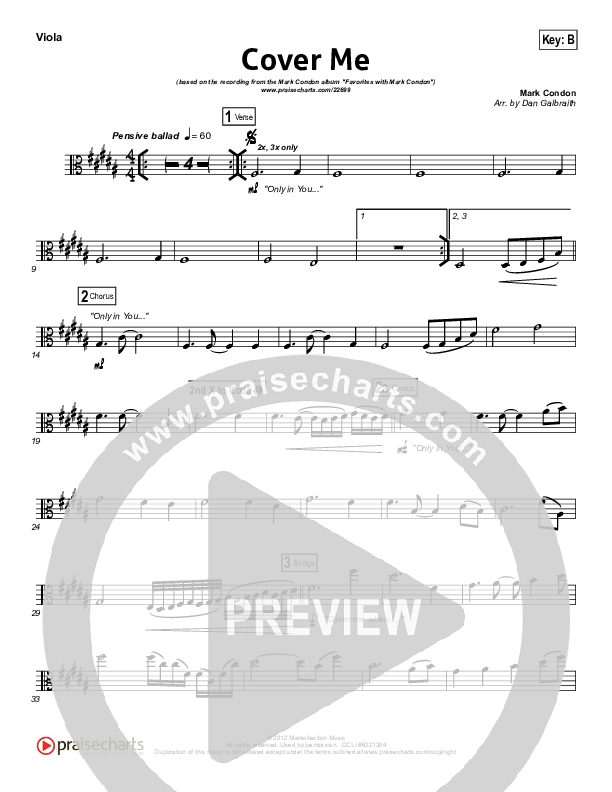 Cover Me Viola (Mark Condon)