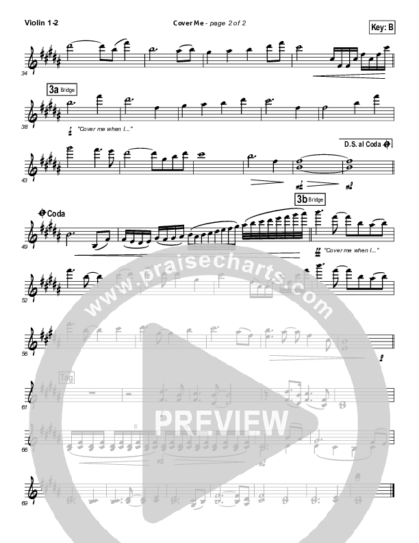 Cover Me Violin 1/2 (Mark Condon)