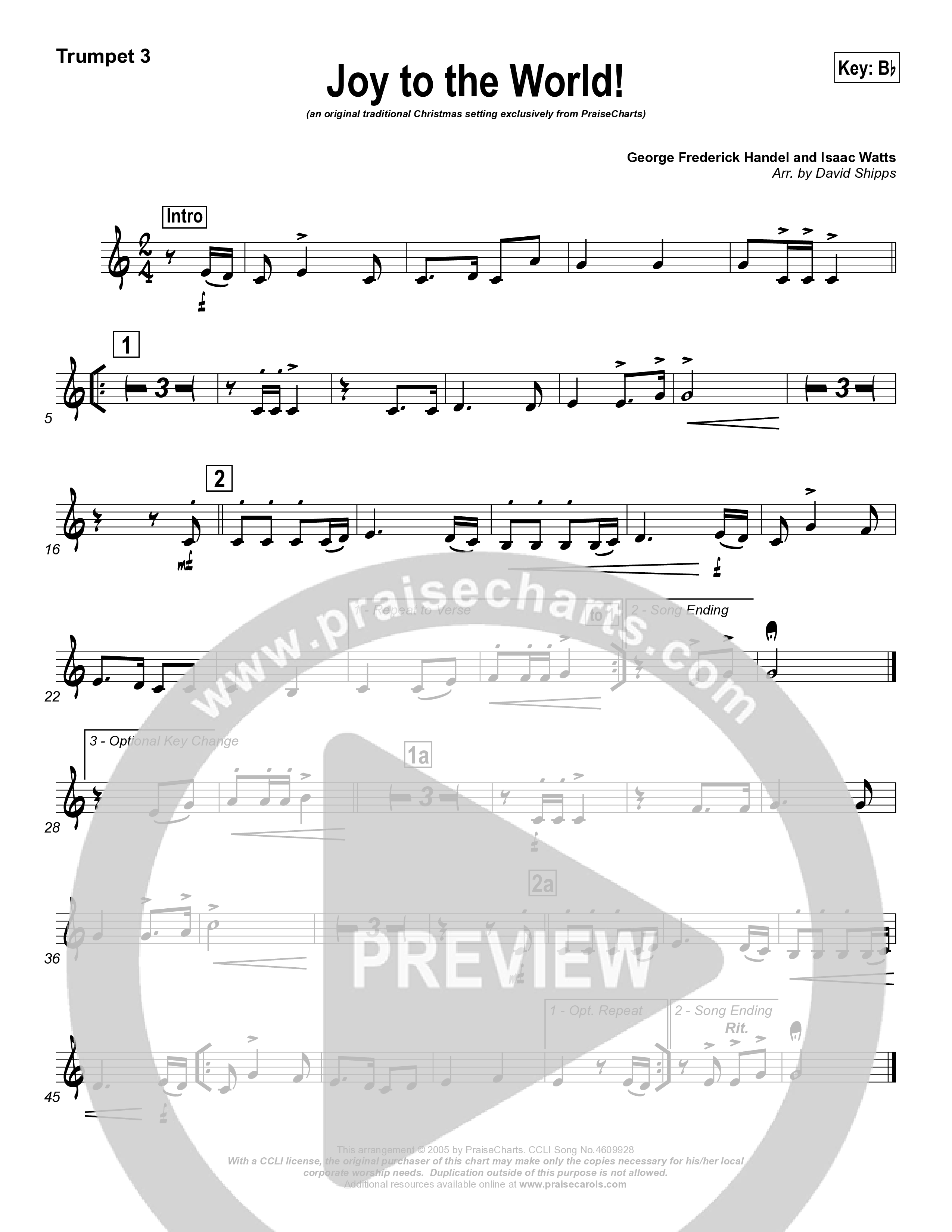 Joy To The World Brass Pack (Traditional Carol / PraiseCharts)