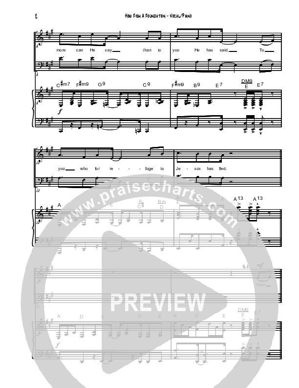 How Firm A Foundation Orchestration (David Arivett)