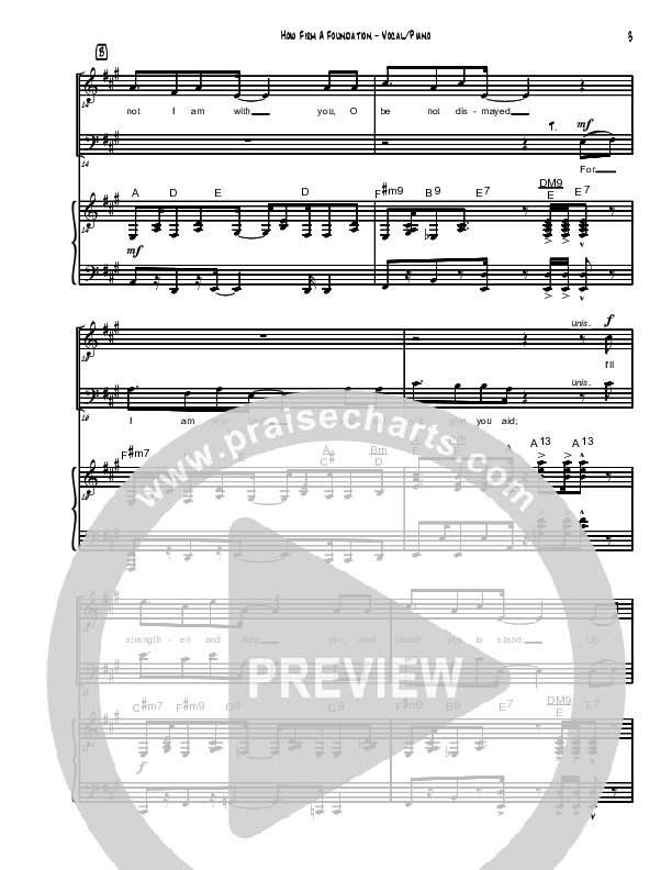 How Firm A Foundation Orchestration (David Arivett)