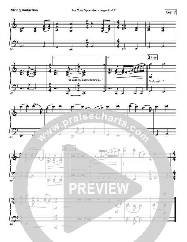 For Your Splendor String Pack (Christy Nockels)