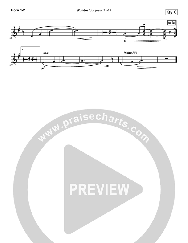 Wonderful Brass Pack (Christy Nockels)