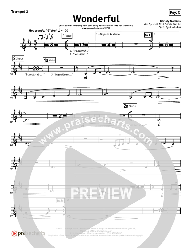 Wonderful Trumpet 3 (Christy Nockels)