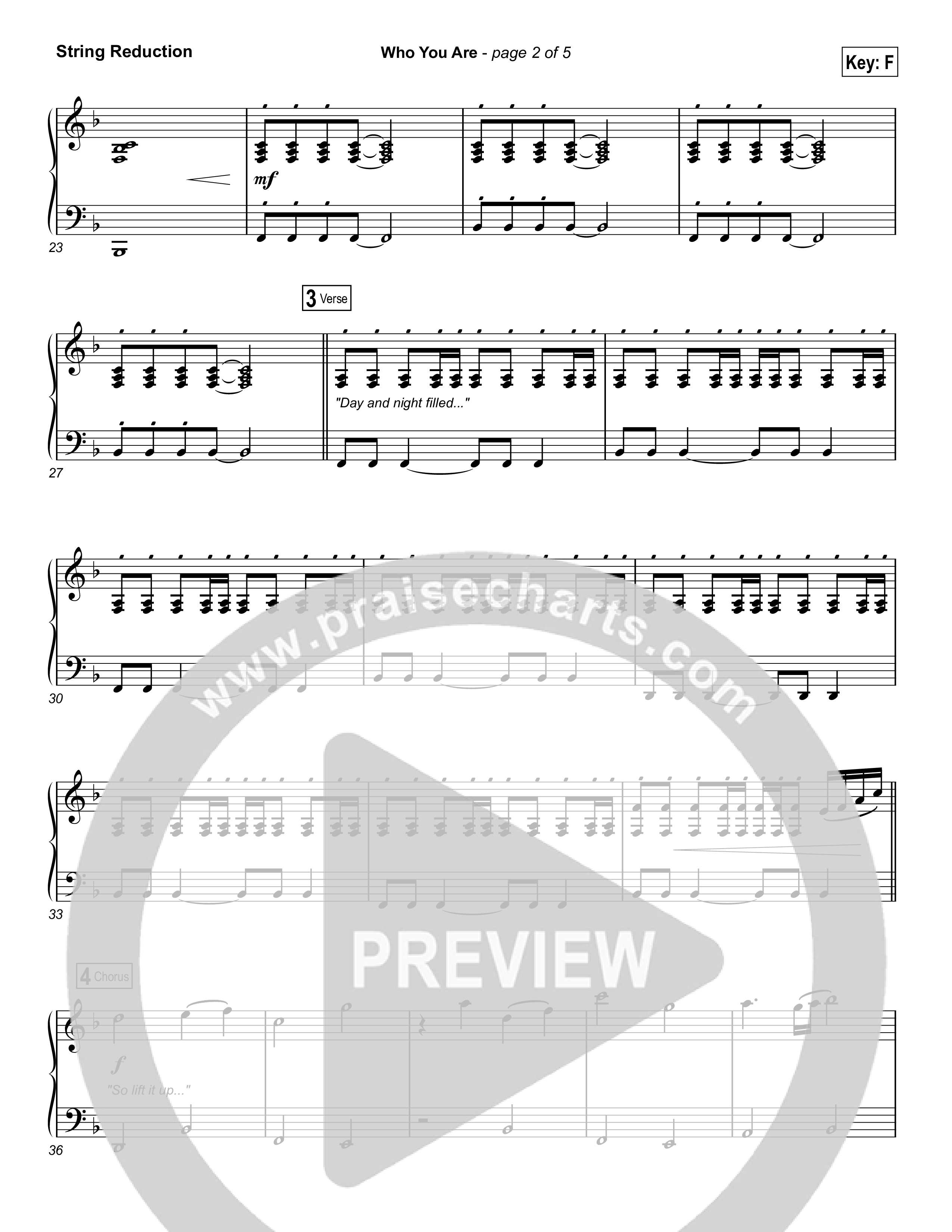 Who You Are String Reduction (Passion / Kristian Stanfill)