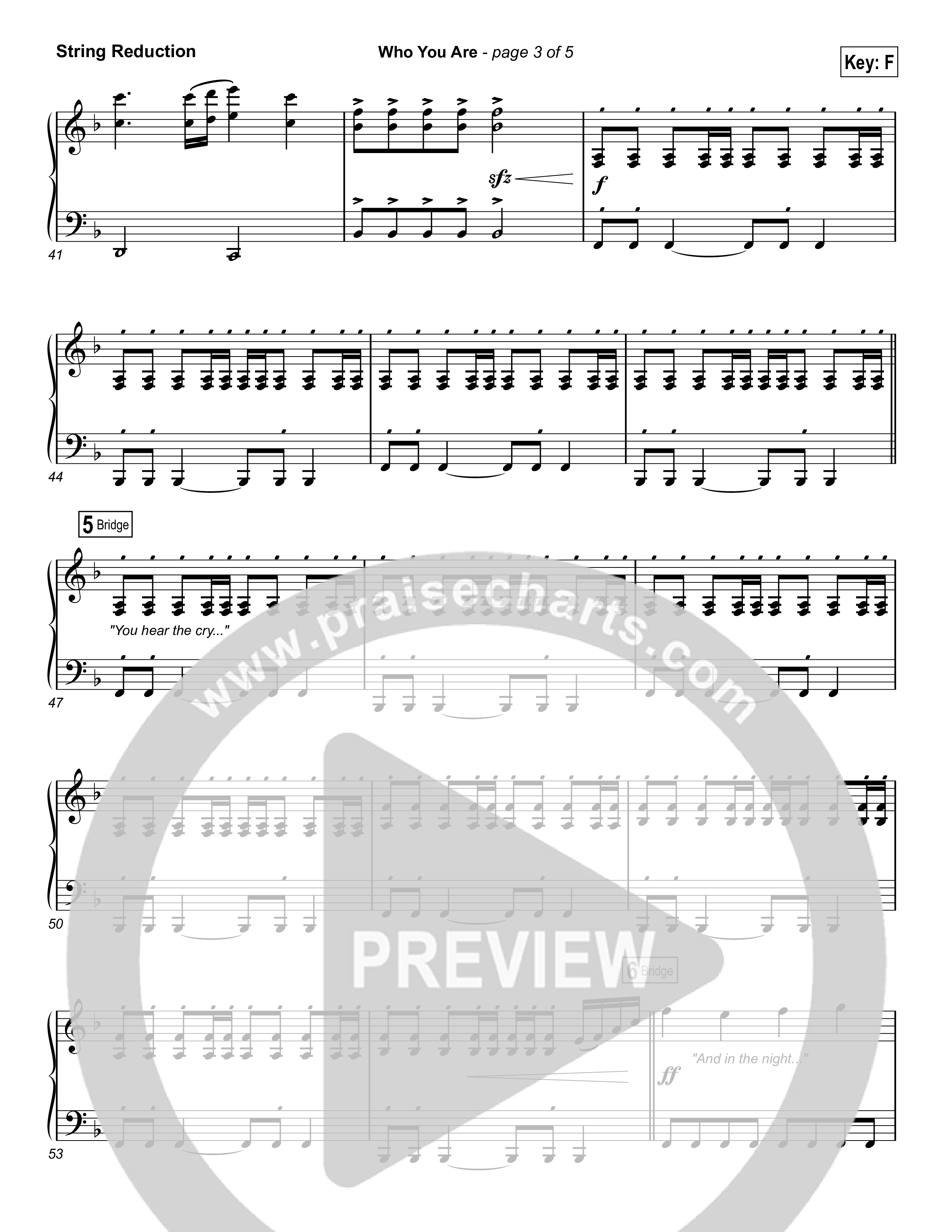 Who You Are String Reduction (Passion / Kristian Stanfill)