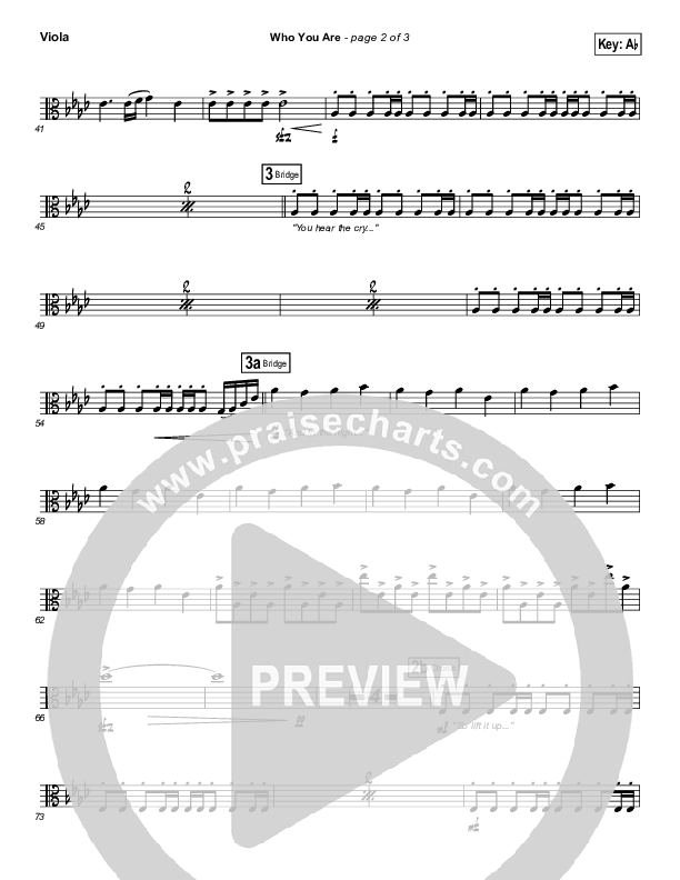 Who You Are Viola (Passion / Kristian Stanfill)